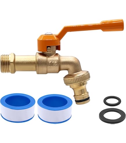 Suinga Vorstvrije Kogelkraan voor de Tuin 3/4'' | Afsluitkraan met Automatische Slangaansluiting | Vorstbeschermingsadapter voor Leidingen | Nauwkeurige Bewateringscontrole | Ideaal voor Tuinieren