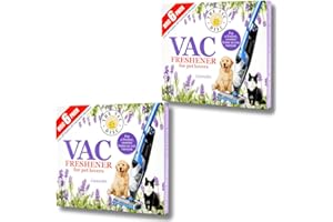 UTIZ Vac Lot de 2 paquets de 6 désodorisants Lavande Parfum puissant pour tous les aspirateurs sans sac et nettoyeurs sans sac (2 x 6 paquets)