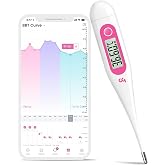 Digital Basal Body Temperature Thermometer for Ovulation Fertility Tracking | Reliable readings, Easy to use, Clear display a