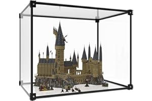 VAVAVIA Vitrine Acrylique Transparente Empilable, Collection Anti-poussière Porte Auto-Assemblée pour Jouets, Figurines, Modèles de Voiture (40x30x40cm)