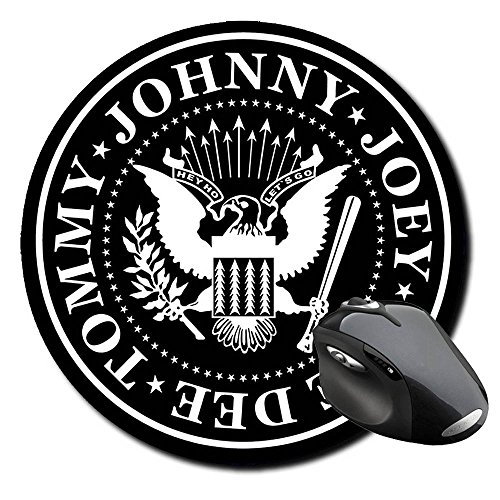 Ramones C Badteppich rund Round Mousepad PC