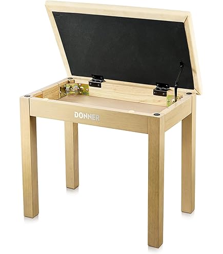 Banc De Piano Casio CB-30 BK - Réglable En Hauteur (46-53.5 Cm) - Siège Rembourré Noir