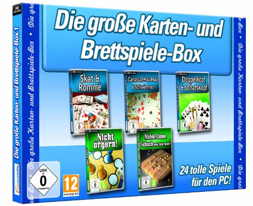 Preisvergleich Produktbild Die große Karten- & Brettspiele-Box