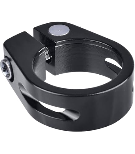 Collier De Serrage Pour Tube De Selle De Vélo Ancien - 28 Mm, Acier Argenté