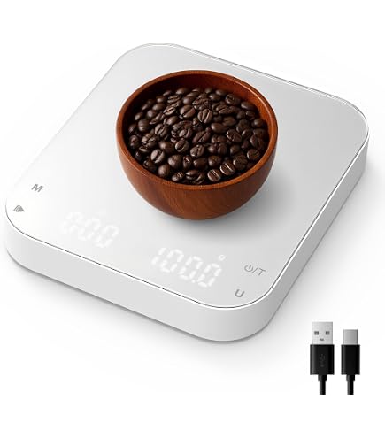 Nano Pro Balance À Café Avec Minuteur, Balance À Expresso Avec Tare