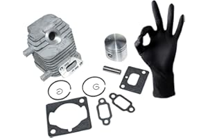 ICOOYO Cylinder Piston Kit For Echo EDR-2100 GT-2000SB HC-1500 HCR-1500 PB-2100 PB-2155 PAS-2000 PAS-2100 PPF-2100 PPF-2110 PPT-2100 PPSR-2122 SHC-2100 SRM-2305 SV-4B TC-2100