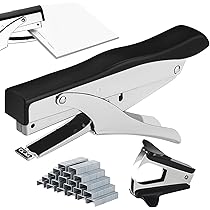 Spillatrice Da Ufficio D.RECT 5221 - Cucitrice 20 Fogli, Nero, Con Distruggidocumenti Integrato