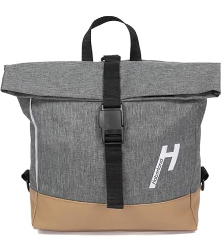 Haberland Lenkertasche Rucksack Melanie grau ohne Lenkeradapter Sport & Freizeit