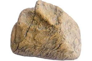 ARJDXDP Stein Mit Geheimfach, Schlüsselversteck in Stein-Optik, Gefälschter Stein Fühlt Sich an Und Sieht Aus Wie Ein Echter Stein, Stein Schlüsselversteck Geheimversteck, künstlicher Findling