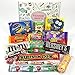 Produktbild Geschenkkorb mit amerikanischen Süßigkeiten | Retro Schokoriegel und Süßwaren | Auswahl beinhaltet Reeses, Hersheys, Jelly Belly, M&M | 17 Produkte in einem Retro Süßigkeitenkorb
