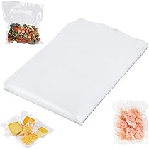 Sacchetti Sottovuoto Per Alimenti 50 Pezzi - 15x25 Cm, Senza BPA | Riutilizzabili Per Conservazione - Foto 10