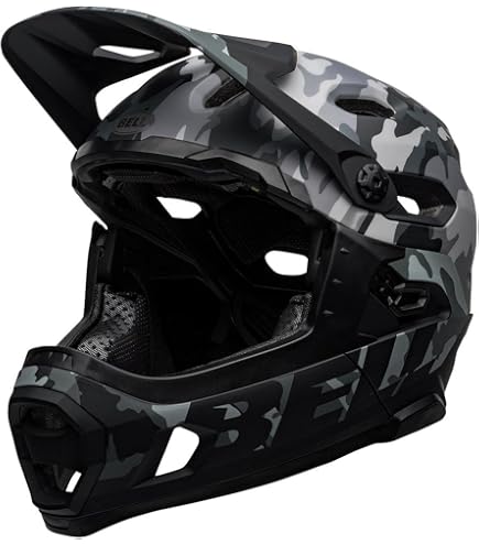 Bell Powersports SX-1 Motorcycle Helmet, Multi-Colour (Race Black), XS Automotive