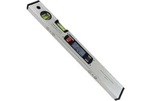 TEKCOPLUS Winkelmesser Lineal Werkzeug Gauge Wasserwaage 42 cm 420 mm 41,9 cm lang digitalem Neigungsmesser protactor mit magnetischer Unterseite