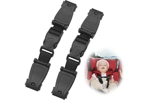 NTGRTY Protección de la Hebilla para el Asiento de los niños, 2pcs Correa de Seguridad del Cinturón para los Asientos de Coche