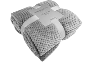 PET SPPTIES Couverture pour Animaux Domestiques Couverture de Chien/Chat Toison Tissu Doux et Mignon PS051 (70x100cm, Grey)