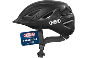 ABUS Urban-I 3.0 City Helmet - Modern Bicycle Helmet with Tail Light for City Traffic - for Women and Men