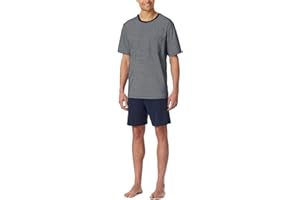 Schiesser Herren Schlafanzug kurz Rundhals - Nightwear Set