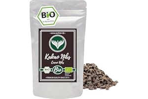 ‎AZAFRAN Azafran BIO Cacao Nibs roh | Kakaonibs | Nibs aus Kakaobohnen | Kakao Stücke 250g