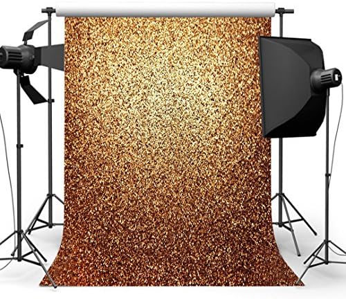 150cm*210cm Photography Backdrop Background with Gold Shining Pattern