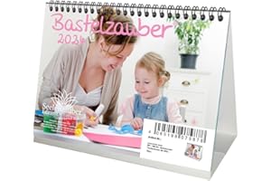 Calendrier de table DIY - Format A5 - DIY - Pour 2024 - Seelenzauber - Calendrier photo - DIY