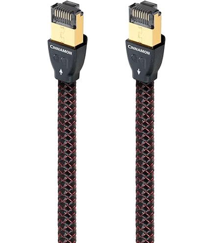 Cable De Red AudioQuest Pearl Cat7 0.75m - Conectores RJ45 Chapados En Oro, Para Conexiones De