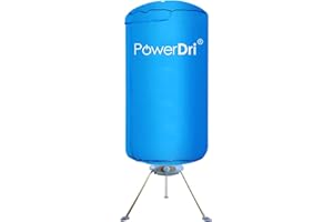 Electric Clothes Dryer 15kg Indoor Wet Laundry Warm Air Drying PowerDri