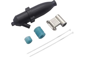 SHARE GOO 1Set ShareGoo Plastic RC Exhaust Pipe 129mm 02026 Compatible with HSP 1/10 Scale 94101 94102 94188 1/10 Scale On-Road Nitro Car Truck