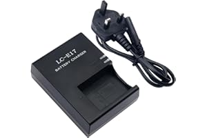 ENYMOKE LC-E17 Battery Charger for Canon LP-E17 LC-E17E Battery Compatible with Canon EOS RP R10 Rebel 77D 200D 800D 8000D 760D 750D T7i T6i T6s Sl2 Sl3 M3 M6 M6 Mark II M5 Kiss X8i Cameras Power