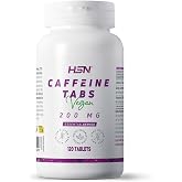 HSN Caffeine Anhydrous 200mg - Fast Effect - 120 Tablets | Energy Supplement for 4 Months. Students and athletes. High purity