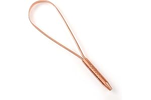 ‎ART OF VEDAS Kupfer Zungenschaber – Traditionelles Ayurveda Mundpflege Werkzeug für Frische und Hygiene, 100% Reines Kupfer Zungenschaber für Mundreinigung, Ideal für Ayurveda Oral Care Routine