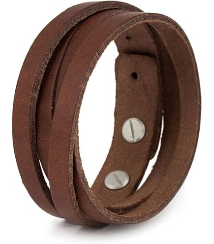 SOFPLATE Leder-Armbänder Zum Selbstgestalten - 16 Stück In 8 Farben Für DIY Schmuck