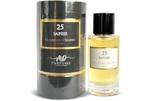 MD PARFUMS LE MONDE DU PARFUM MDPARFUMS CP Prestige kolekcja Private Collection Saphir nr 25, woda perfumowana unisex, 50 ml, zapach piżmo i owoce, nuty marakui, konwalia i piżmo