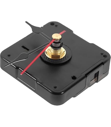 Kit Mécanisme D'horloge à Piles - Moteur De Remplacement Pour Horloge Murale Ou De Table, 10-12cm, Arbre Court