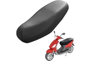 PEWCAY Coprisella Scooter Impermeabili E Universali,Protezione Resistente Ai Raggi UV E Ai Graffi Adatta Per Sedili Moto Off-road, Scooter（width：38-45cm,length：50-63cm）