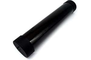 docsmagic.de Playmat Tube Big Transparent Black - 7 x 36 cm - Poster Artwork Tapis de Jeu Rouleau de Transport Noir