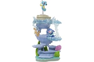 POKÉMON Pokemon Select Underwater Environment - Display a più livelli con due figure da battaglia da 2", blu (PKW2769)