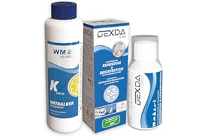 ‎WM AQUATEC WM aquatec – Wasserhygiene-Trio für Frischwassersysteme bis 60L Tankgröße – für Wohnmobile, Caravans & Boote geeignet – Reinigung, Desinfektion, Entkalkung & Wasserkonservierung – Made in Germany