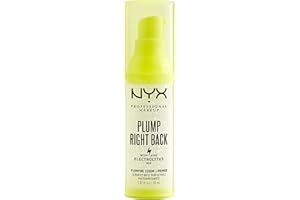 NYX Professional Makeup Primer & Sérum Plump Right Back, Aux Électrolytes, Formule Vegan, 30 ml