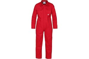 Fort - Tearaway Junior Coverall - Junior Kids Overall - Features Velcro Fastening -Secure Pockets - Durable - Kids Boiler Suit - Handy Overalls for Children