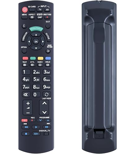 AULCMEET N2QAYB000717 Telecomando sostitutivo compatibile con TV OLED 4K Panasonic TX P42X50B,TX P42X50E,TX P50X50E,TX L32EM5B,TX L32X5B,TX L50EM5B, TX PR50X50,TX P50X50B