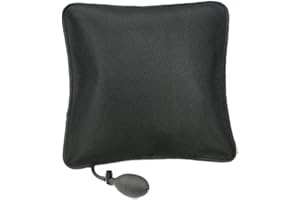 Hotaden Air Inflatable Pillow Portable Lumbar Support Backrest Cushions with Pump for Home, Office, Travel and Car