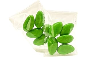 Doni Bomboniere 30 Bustine Confetti Maxtris Imbustati E Sigillati a 5 al Cioccolato Verdi per Matrimonio Nascita Compleanno Anniversario 25 50 Laurea Segnaposto Confettate Incartati