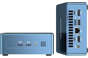 GEEKOM NUCBOX GEEKOM Mini PC Mini IT13, 13th Gen Intel i9-13900H NUC13 Mini Computers(14 Cores,20 Threads) 32GB DDR4/2TB PCIe Gen 4 SSD Windows 11 Pro Desktop PC Support Wi-Fi 6E/Bluetooth 5.2/USB 4.0/2.5G LAN/8K