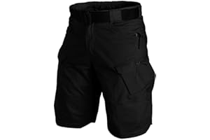 MOKBAY Pantalones Cortos Trabajo De Verano Estampada Bermudas Pantalon Corto Trabajo Cremallera Bolsillos