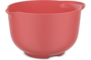 Mepal - 102303076900 - Bol de Préparation Chef It, Base Antidérapante, Résiste au Micro-Ondes et au Lave-Vaisselle, Bol, Matériau Résistance aux Chocs Supporte Jusqu'À 110°C, 3000 ml, Coral