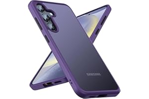 U ULTIMATE24STYLE Premium Hülle für Samsung Galaxy S25 – Robust, stoßfest & stilvoll! Airbag-Technologie für Schutz auf Militärniveau. Kratzfest, griffig & sorgt für höchsten Komfort (Purple, Samsung S25)