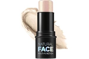 ‎XINYUNXIN Creme Kontur Bleistift mit Highlighter, Blush Stick und Bronzer Kontur, langlebige wasserdichte Licht Multifunktionale Make-up Stick für Wangen und Lippen Creme Blush Stick(Highlighter)