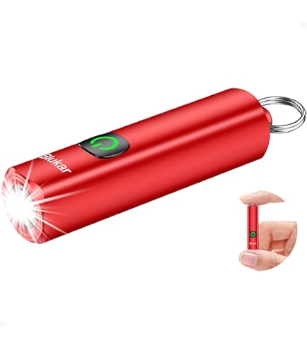 Mini Lampe Torche EDC Powertac SOL LED – Rechargeable USB, 250 Lumens, Porte-clés