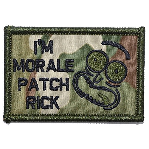 I 'm moral parche Rick – 2 x 3 moral parche – varios colores