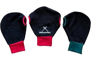 ROWPRO Pogies d'aviron pour Strokeside et Bowside : Pogies de balayage, cadeaux d'aviron, gants à code couleur spécialement pour balayage, gants de rameur pour tous les âges, hommes et femmes,